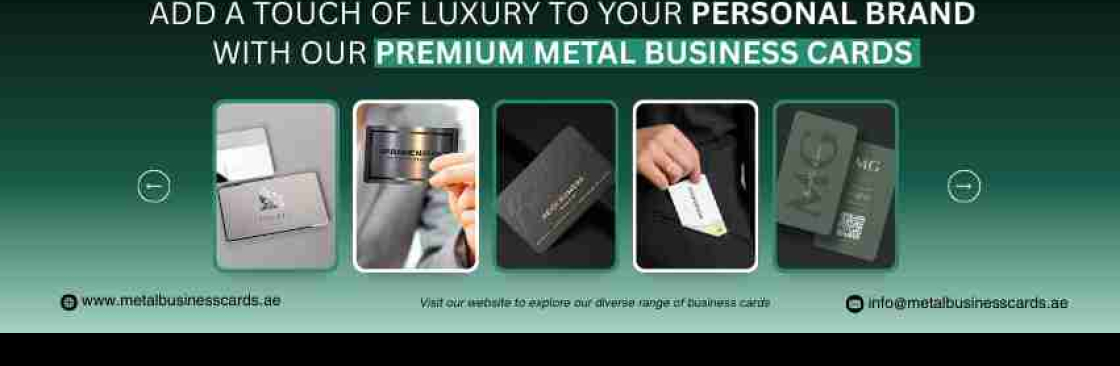 Metal Business Cards UAE Cover Image