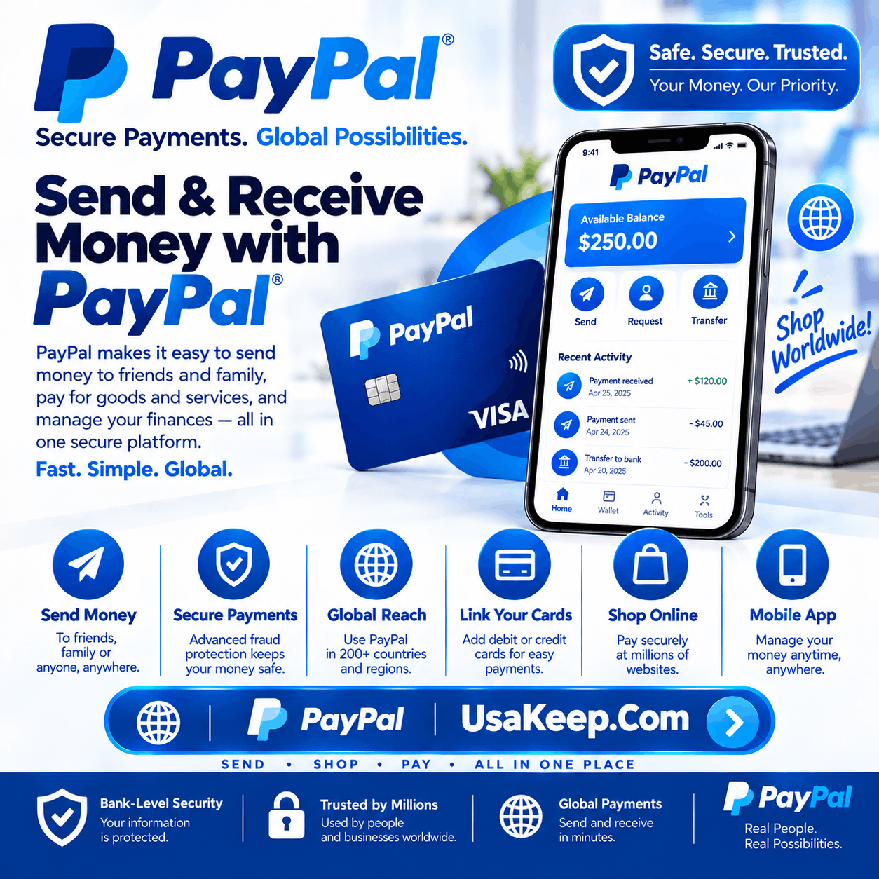 Buy Verified PayPal Accounts - USAKEEP – Digital Accounts, Services & Subscriptions
